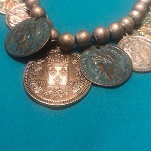 Faux Coin Necklace!